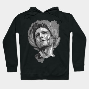 Black and white Apollo Greek Mythology Art Hoodie